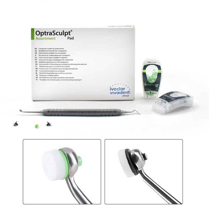 Teeth Whitening Foam - Ivoclar Vivadent Zahnaufhellungs-Schaumstoffpads-Set mit Harzfüllwerkzeugen, Zahnbleaching-Veneer-Schaumstoffpads