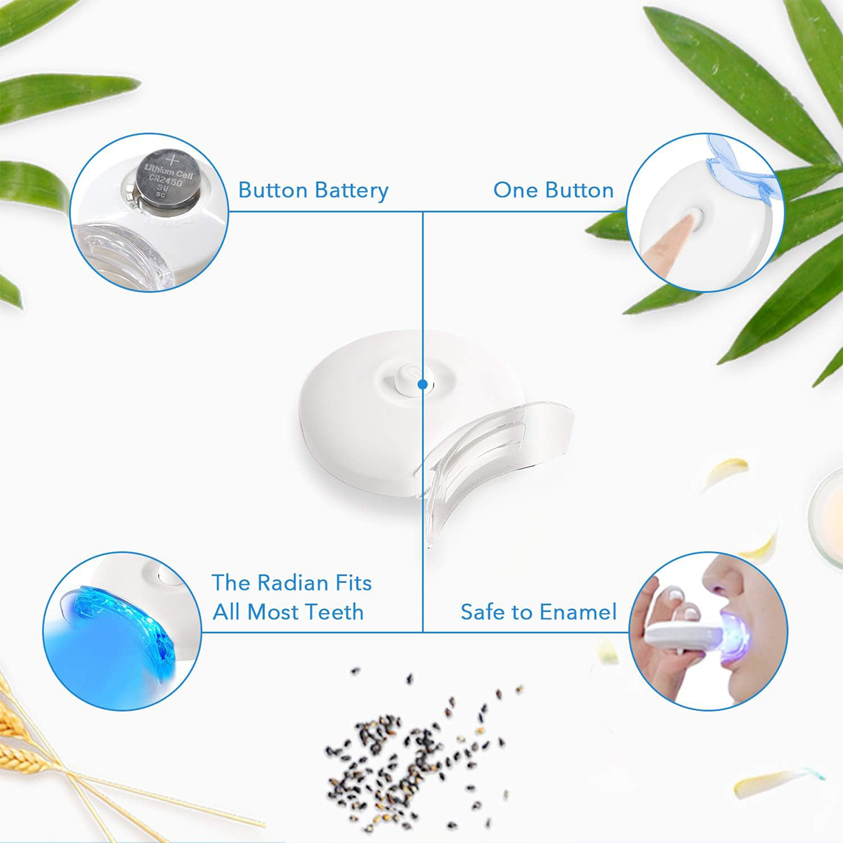 Zahnaufhellungs-Set – 5 x LED- – Teeth Whitening Ulta Bewertung und Preis