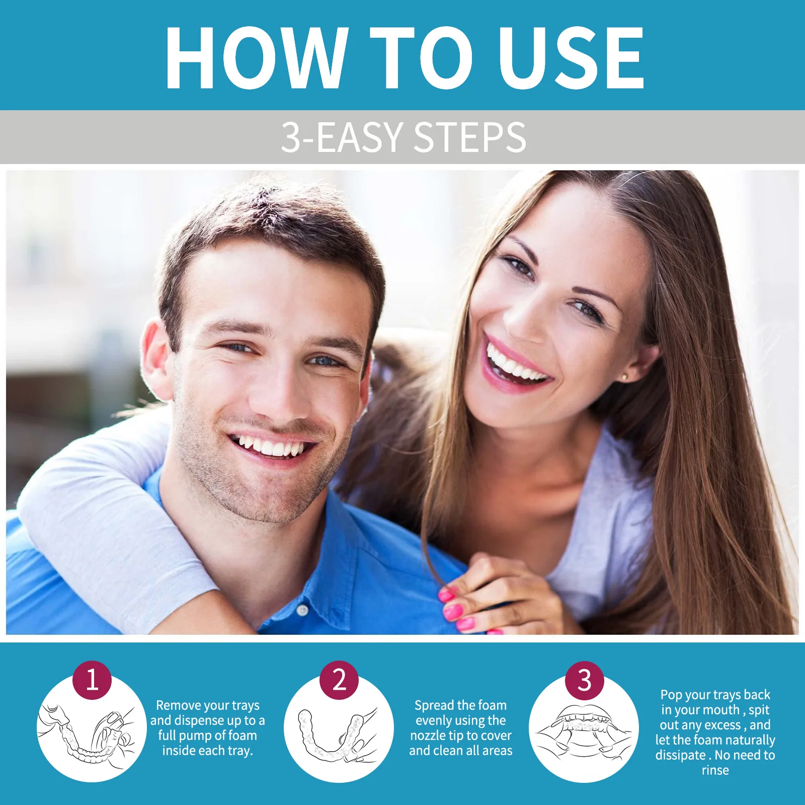 Aligner-Prothesenreiniger, Sch – Teeth Whitening Foam Bewertung und Preis