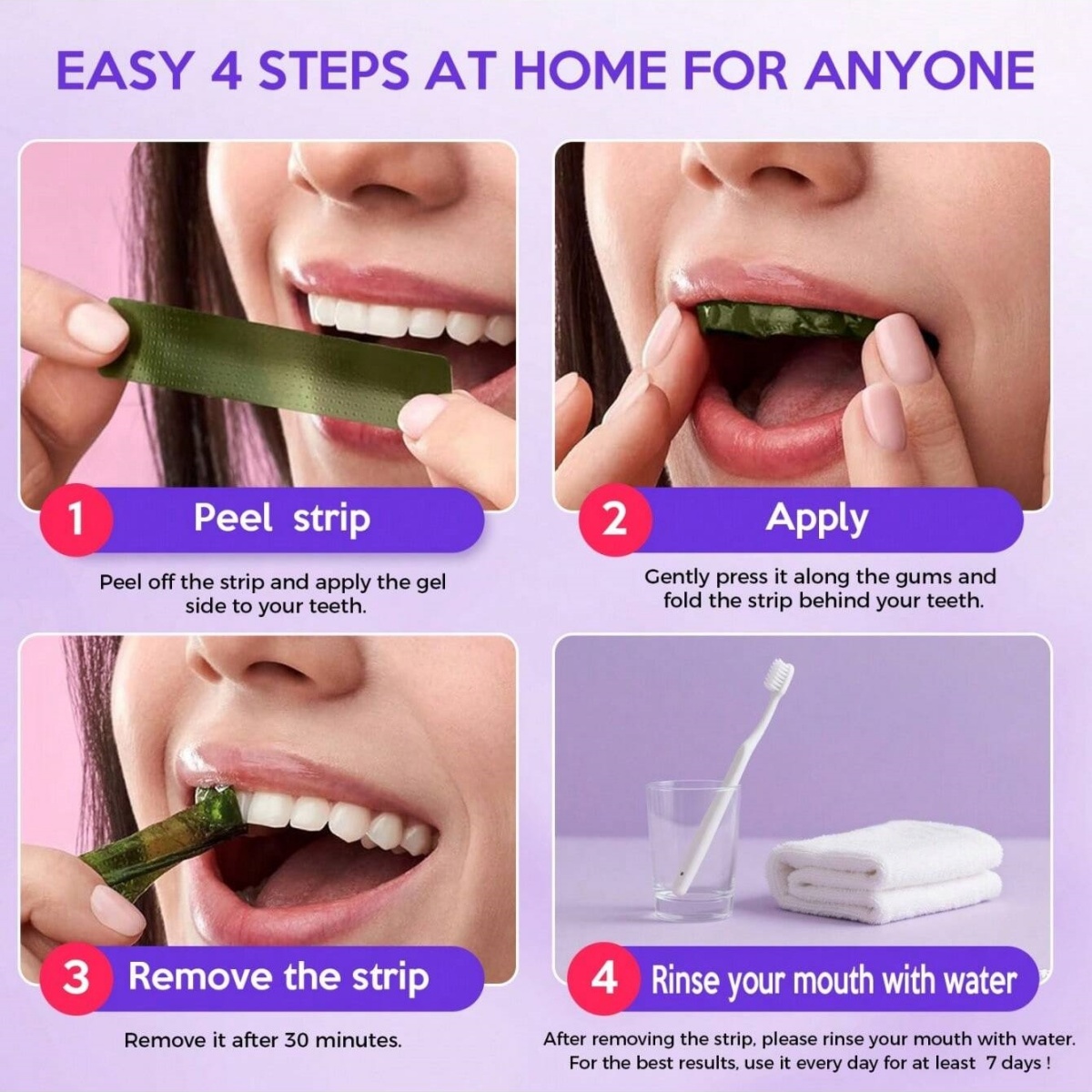 Deluxe Zahnaufhellungsaufklebe – Teeth Whitening Ulta Bewertung und Preis