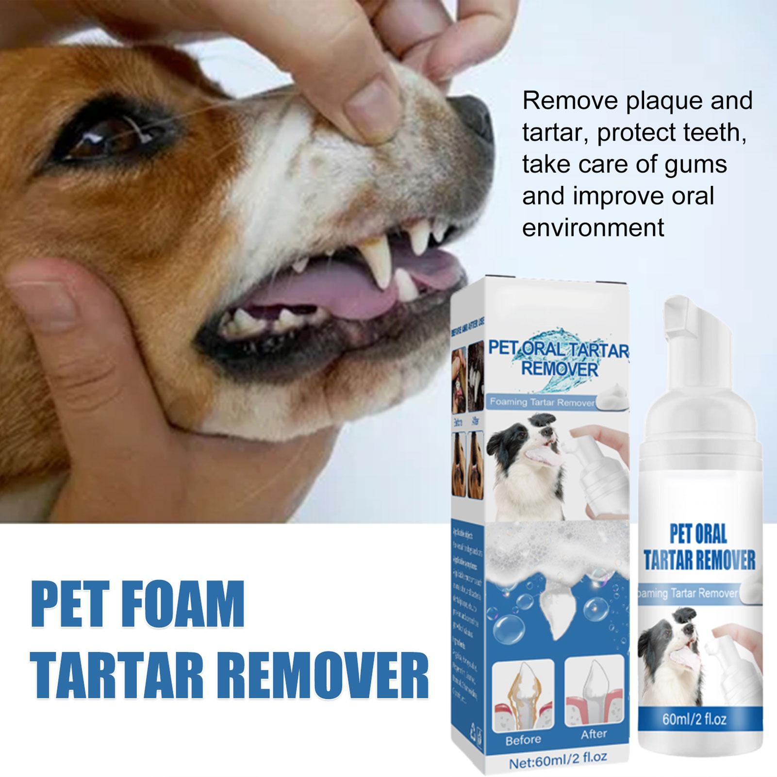 Neuer 60ml Haustier-Mundpflege – Teeth Whitening Foam Bewertung und Preis